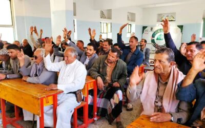 البيضاء.. إشهار الجمعية التعاونية الزراعية متعددة الأغراض بمديرية رداع