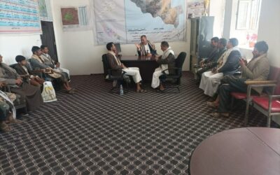 ذمار.. وفد من فرع الاتحاد التعاوني الزراعي ومؤسسة بنيان يطلع على أنشطة جمعية “الفصول الأربعة” بعنس