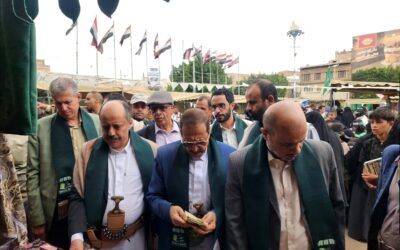 زيارة قيادات اقتصادية لتفقد سوق الخميس في إطار فعاليات المولد النبوي الشريف..