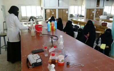 تنظيم ورشة تدريبية في مجال صناعة المنظفات.. ضمن مشروع تفعيل المتطوعين والمتطوعات من ذوي الخبرة..